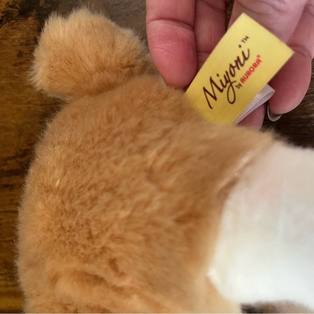 Aurora Miyoni Corgi Plush Dog Stuffed Animal Realistic Puppy Toy - Picture 6 of 8